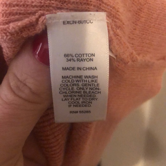 Open Ruffled Sleeve Sweater - Picture 5 of 6